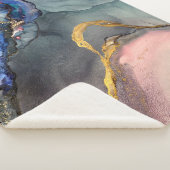 Abstrakter rosa Hintergrund mit schönem Schmuckstü Sherpadecke (3/4)