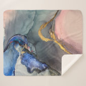 Abstrakter rosa Hintergrund mit schönem Schmuckstü Sherpadecke (Vorderseite (Horizontal))