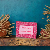 Abstrakter, rosafarbener Rahmen (Seite)