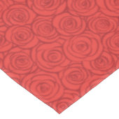 Abstrakter Rosen-Hintergrund Tischdecke (Schrägansicht)