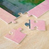 Abstrakter Rosengarten Puzzle (Seite)