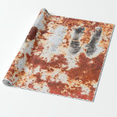abstrakter Rostkornhintergrund Geschenkpapier (Ungerollt)