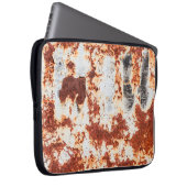 abstrakter Rostkornhintergrund Laptopschutzhülle (Vorne Rechts)