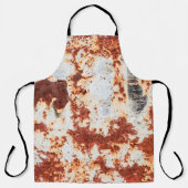 abstrakter Rostkornhintergrund Schürze (Vorderseite)