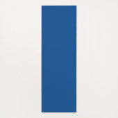 abstrakter Rot-Blau-Farbdruck Yogamatte (Rückseite)