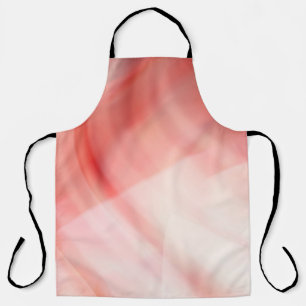 abstrakter roter und rosa Hintergrund mit weißen R Schürze