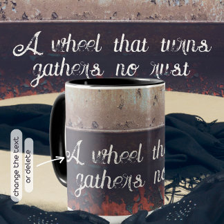 Abstrakter Rotharnrösten Tasse