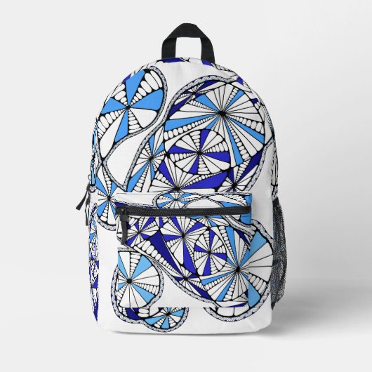 Abstrakter Rucksack für geometrisches Blut (Vorderseite)