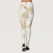 Abstrakter Sandstrand Leggings (Rückseite)