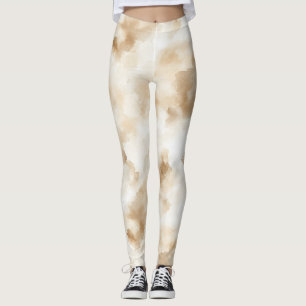 Abstrakter Sandstrand Leggings