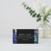 Abstrakter Säurebildner aus Marmor Visitenkarte (Stehend Vorderseite)