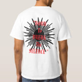 Abstrakter Schädel T-Shirt (Rückseite)