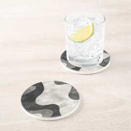 Abstrakter Schattenstreifen Getränkeuntersetzer