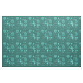 Abstrakter Schaumstoff Aquamarin Stoff (Yard (91,4 cm))