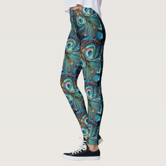 Abstrakter Schmetterling2 Leggings (Links)