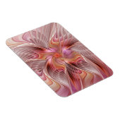 Abstrakter Schmetterling Bunte Fantasy-Fraktal-Kun Magnet (Rechte Seite)