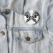 Abstrakter Schmetterling Button (Beispiel)
