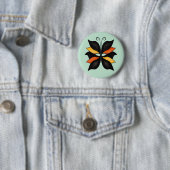 Abstrakter Schmetterling Button (Beispiel)