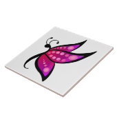 Abstrakter Schmetterling Fliese (Seite)