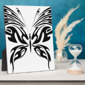 Abstrakter Schmetterling Fotoplatte (Seite)