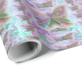 Abstrakter Schmetterling Geschenkpapier (Rolleneckpunkt)