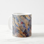 Abstrakter Schmetterling Kaffeetasse (Vorderseite Links)