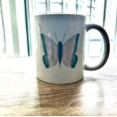 Abstrakter Schmetterling Kaffeetasse