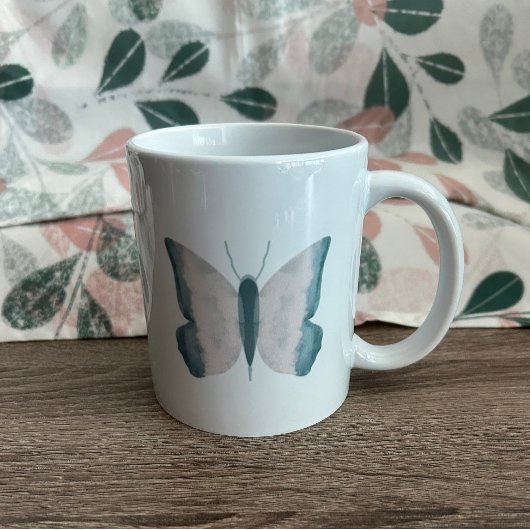 Abstrakter Schmetterling Kaffeetasse