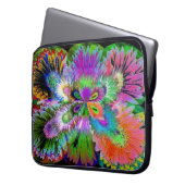 Abstrakter Schmetterling Laptopschutzhülle (Vorderseite Links)