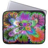 Abstrakter Schmetterling Laptopschutzhülle (Vorderseite)