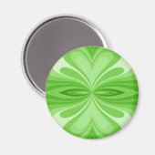 Abstrakter Schmetterling Magnet (Vorderseite/Rückseite)