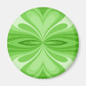 Abstrakter Schmetterling Magnet (Vorne)