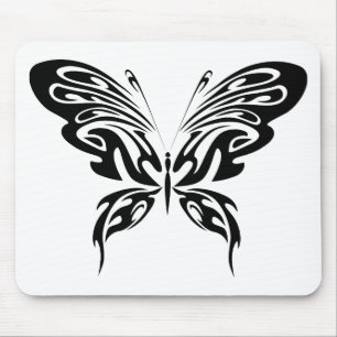 Abstrakter Schmetterling Mousepad