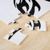 Abstrakter Schmetterling Puzzle (Seite)