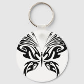 Abstrakter Schmetterling Schlüsselanhänger (Vorderseite)