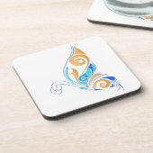 Abstrakter Schmetterling Untersetzer (Linke Seite)