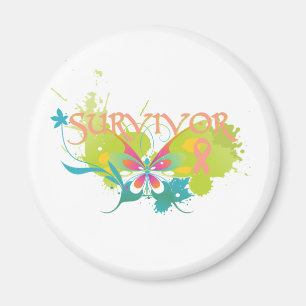 Abstrakter Schmetterlings-Endometrial Magnet