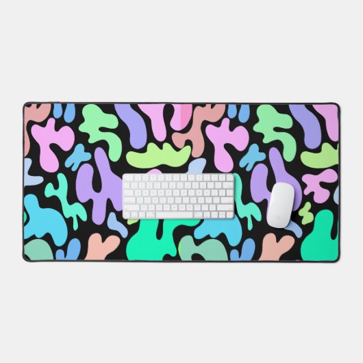 Abstrakter Schreibtisch für lebendige Fusion Schreibtischunterlage (Tastatur & Maus)