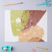 Abstrakter Schwamm Seidenpapier (Basteln)