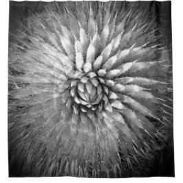 Abstrakter Schwarz-Weiß-Duschvorhang Duschvorhang