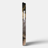 Abstrakter schwarzer Goldmarmor Case-Mate iPhone Hülle (Rückseite / Links)