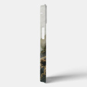 Abstrakter schwarzer Goldmarmor Case-Mate iPhone Hülle (Rückseite / Rechts)