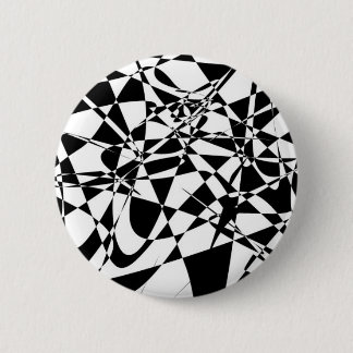 ABSTRAKTER Schwarzweiss-Knopf Button