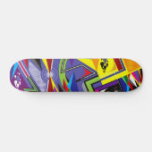 Abstrakter Skateboard (Horizontal)