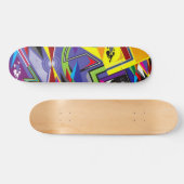 Abstrakter Skateboard (Horizontal)