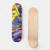 Abstrakter Skateboard (Vorderseite)