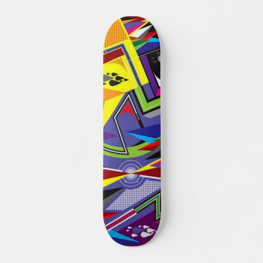 Abstrakter Skateboard (Vorne)