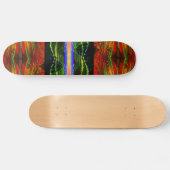 Abstrakter Skateboarddecker Skateboard (Horizontal)