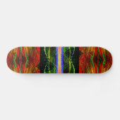 Abstrakter Skateboarddecker Skateboard (Horizontal)