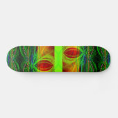Abstrakter Skateboarddecker Skateboard (Horizontal)